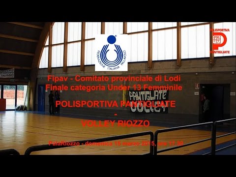 Finale Volley Under 13 - Stagione 2014/2015