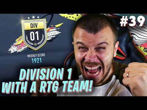 FIFA 20 I BECAME A DIVISION 1 PLAYER  WITH A RTG TEAM! THIS IS MY UNSTOPPABLE SQUAD!