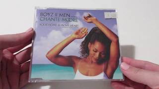 Unboxing: Boyz II Men feat. Chante Moore - Your Home Is In My Heart CD Single (1998)