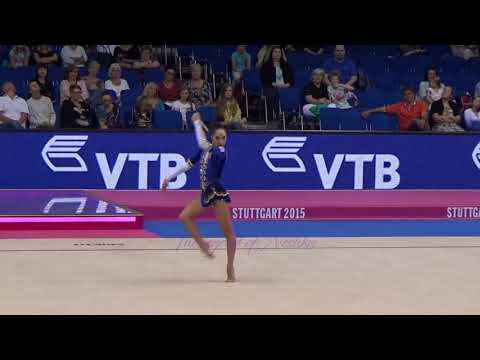 Salome PAZHAVA (GEO) clubs - 2015 Stuttgart worlds Qualifs