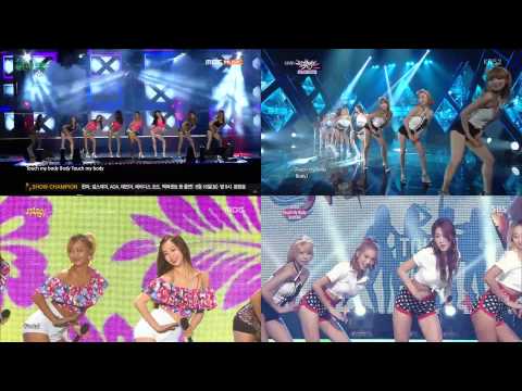 SISTAR(씨스타) "Touch My Body" 4in1 part3