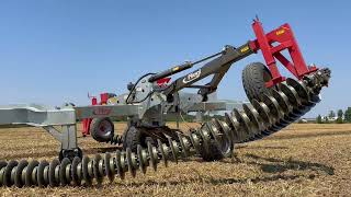 Fliegl KSE 680 láncos tárcsás borona