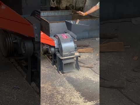 Mild steel wood crusher machine