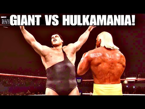 Andre the Giant vs Hulk Hogan | WWE 2K24 Showcase of the Immortals LEGENDARY Difficulty