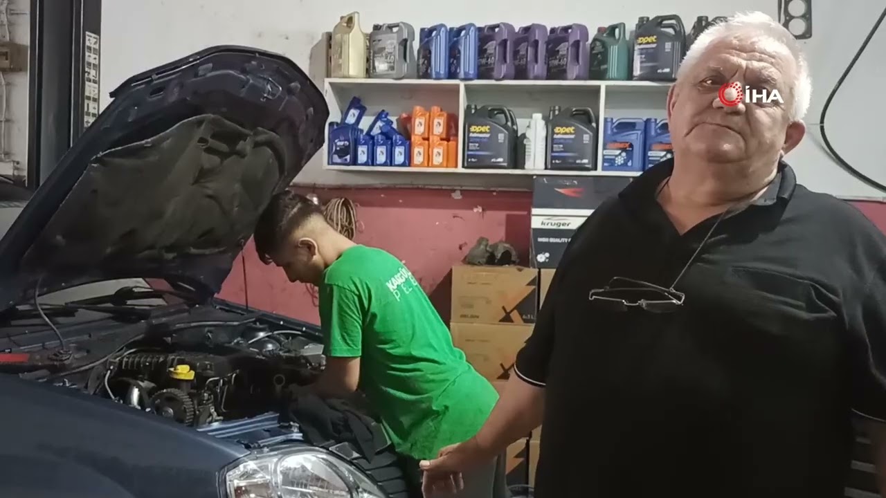 12 yaşında girdiği sanayide 45 yıl devirip 20'den fazla usta yetiştirdi