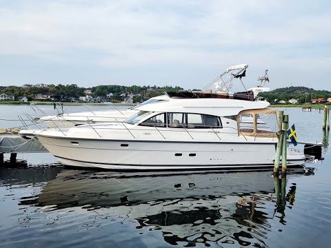 New very well extra equipped Nimbus 405 Fly Volvo Penta D4-320 Shaft drive for sale in Sweden