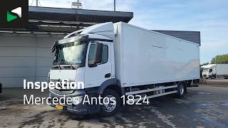 Mercedes-Benz Antos 2124 4X2 6-Cylinder Engine NL-Truck Euro 6 box truck | Image 4 - Autoline