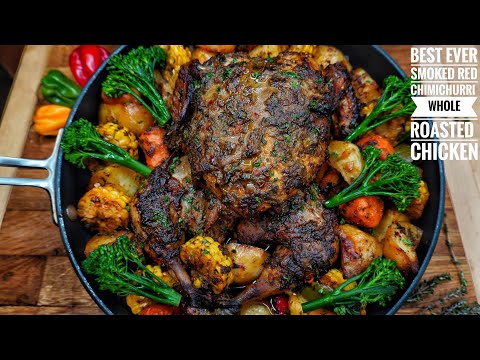 EASY CHIPOTLE HERB ROAST CHICKEN & VEG