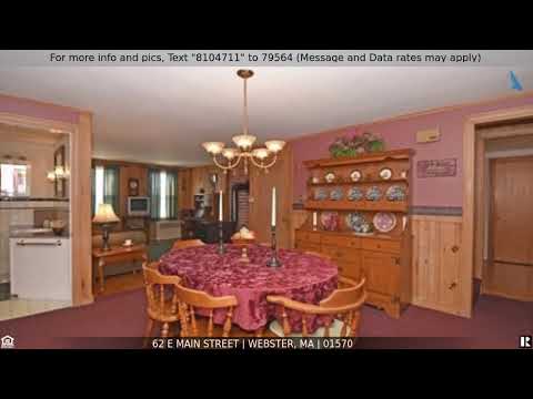 Priced at $299,900 - 62 E Main Street, Webster, MA 01570