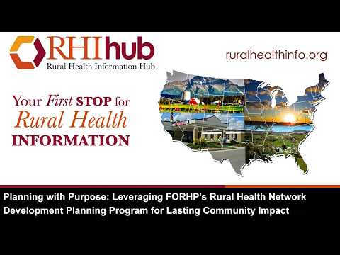 Planning With Purpose Leveraging Forhp S Network Development Planning Program For Lasting Impact