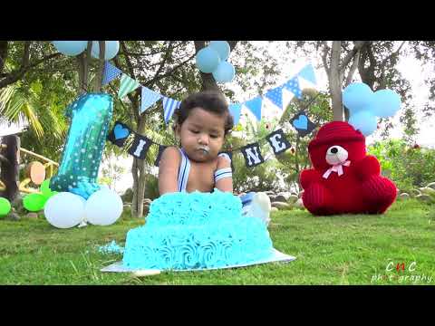 Vilohit Cake smash || 1st Birthday Celebrations