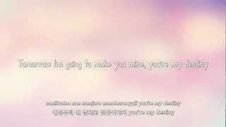 Girls' Generation- Destiny lyrics [Eng. | Rom. | Han.]