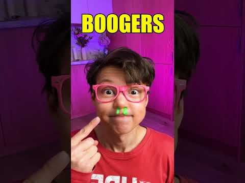 Funny Body Things! 🧠 What Are Boogers, Earwax & Eyelashes? #learn #kids