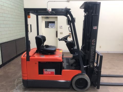 TOYOTA 5-series 5FBE15 3,000lbs Electric #3889 - Forklift for Sale
