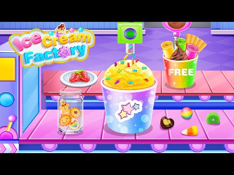 Ice Cream Cone Dessert-Frozen  Video