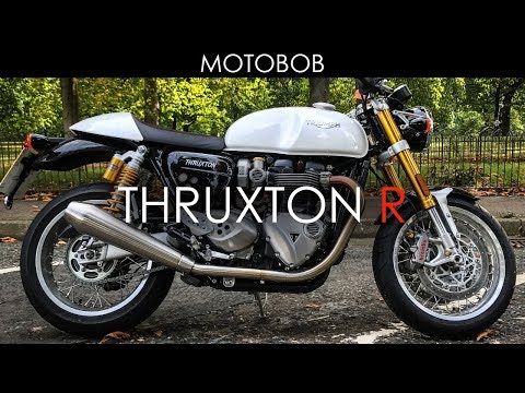 2018 Triumph Thruxton R Test Ride & Review, London