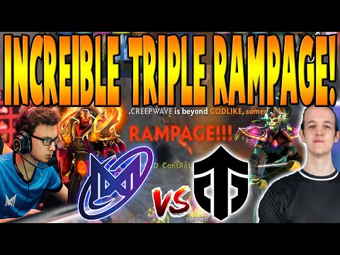 NIGMA vs ENTITY [BO3] - Increíble TRIPLE RAMPAGE - DPC WEU TOUR 2 SPRING 2022 DOTA 2
