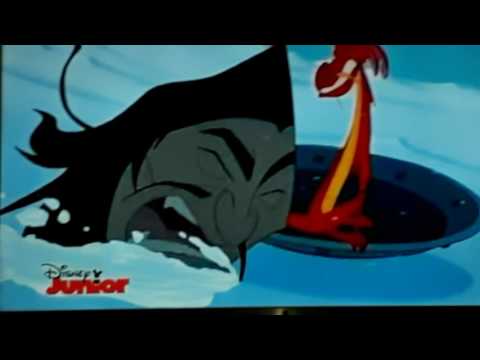 Mushu buscando a mulan