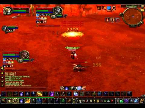 Fire mage vs Destro Lock 4.0 duel