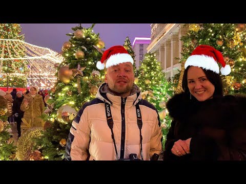 Новогодняя Москва 2019 4K. Самые красивые виды! Чем удивит столица?