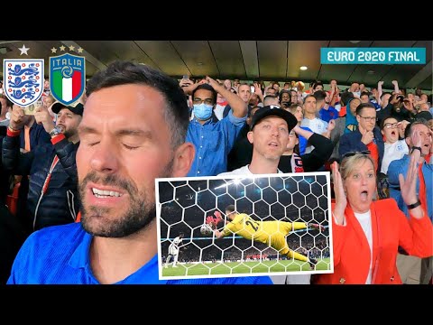 The Moment ITALY Beat ENGLAND to Win Euro 2020 FINAL