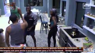 Big Brother Angola- Larama que dar uma surra a Rui