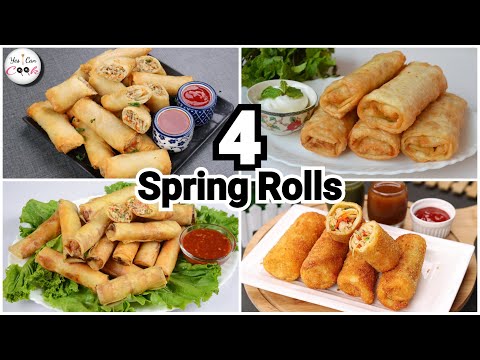 Cigar Rolls, Spicy Rolls, Thai Rolls & Rolls with Liquid Dough (Ramadan Special) by YES I CAN COOK