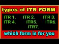 ITR Forms Types Of ITR What Is Sahaj How To Choose ITR Itr Filing2018 19 Itronline Sugam