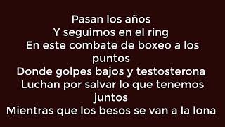 Besos a la Lona - Melendi [ LETRA LYRICS ]