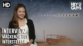 Mackenzie Foy - Interstellar Exclusive Movie Interview video