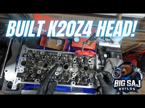 Ultimate K24/K20 Frankenstein Engine | Built K20z4 Cylinder Head | Budget Drag Car Build Part 1