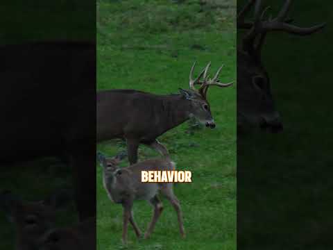 What is this weird behavior in bucks? #deer #deerhunting #biology