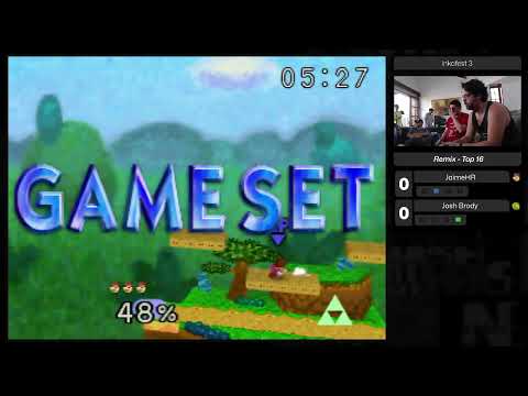 Inkafest 3 - JaimeHR (Dr Mario) vs. Josh Brody (Sheik) - Remix Singles Top 16