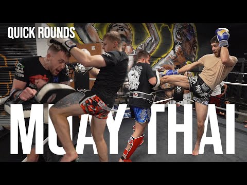 Quick Rounds Muay Thai Pad Work - NJB Academy