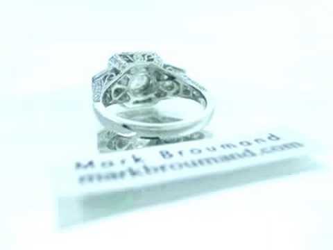 Mark Broumand- 3.52ct Asscher Cut Diamond Engagement Anniversary Ring- www.markbroumand.com