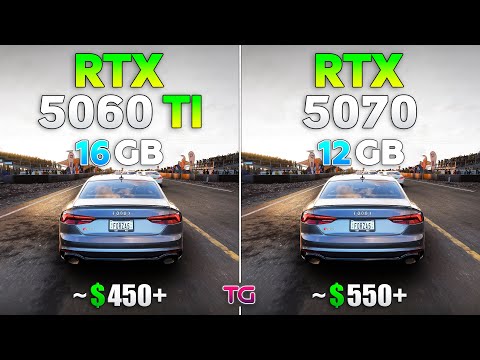 RTX 5060 Ti vs RTX 5070 - Test in 12 Games