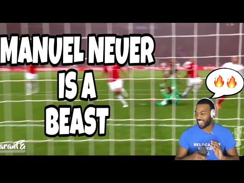 NBA FAN REACT TO......100 Brilliant Saves by Manuel Neuer (He blocks everything)