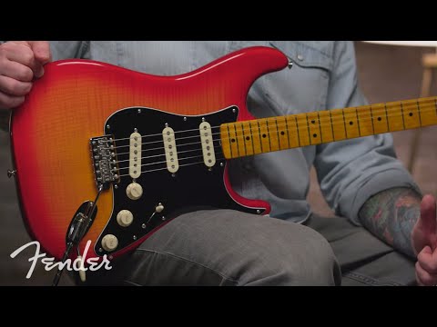 Fender Rarities Series Flame Ash Top American Original '60s Stratocaster with Birdseye Maple Neck 2019 - Plasma Red Burst image 20