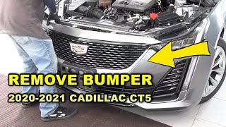 2020-2021 Cadillac CT5 Front Bumper Replacement (DIY Guide)