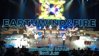 EARTH,WIND&FIRE HIROSHIMA JAPAN 2017.5.27