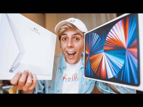 🔥 "12.9 iPad Pro M1 Unboxing! (this is a COMPUTER)