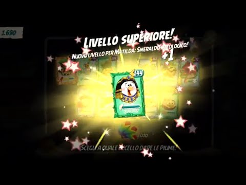 Matilda level up to mythic emerald angry birds 2