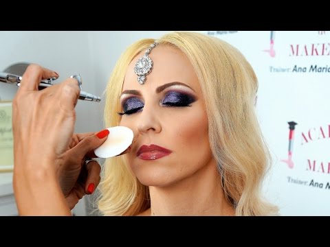 Make-up airbrush profesional! Pas cu pas!