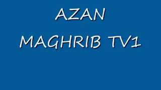 Download lagu Azan Maghrib TV1 arwah Ustaz Asri... mp3