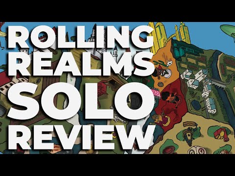 Playing Solo Review | Rolling Realms by Stonemaier Games