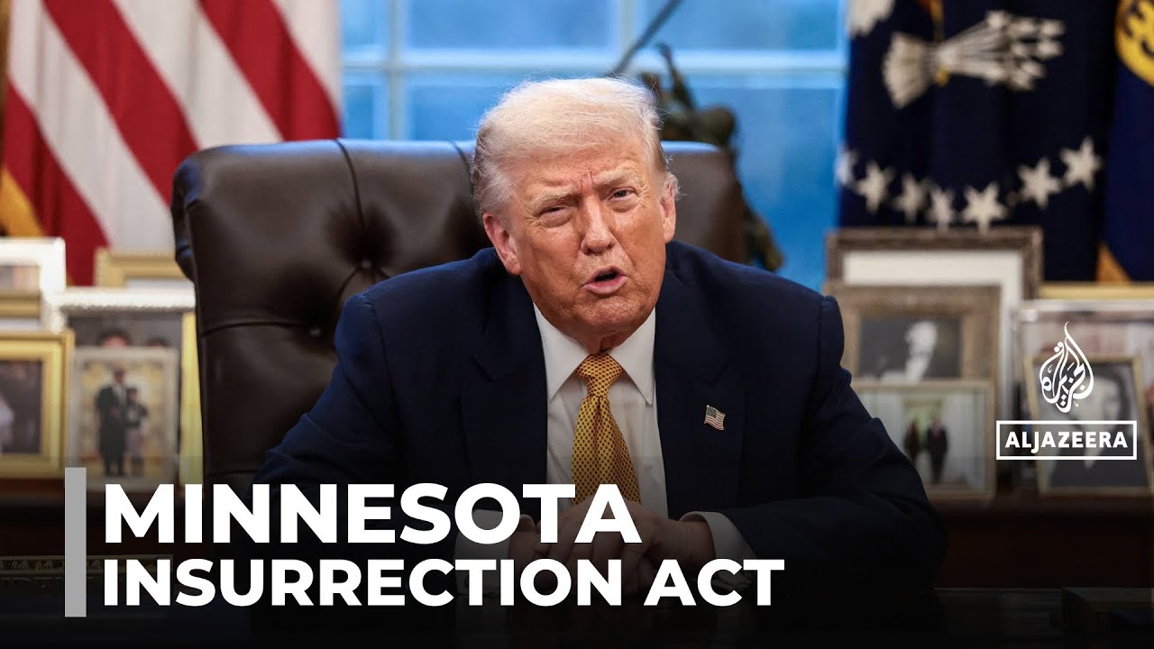 Trump threatens to use Insurrection Act in Minnesota