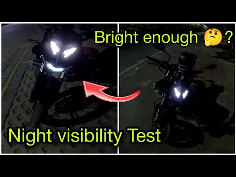 Hero Xtreme 125r Headlight Visibility Test in Dark Night || Should you Upgrade🤔?