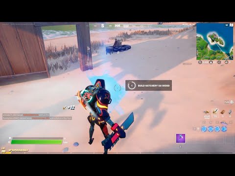 Construct a Wooden Hatchery Location Fortnite