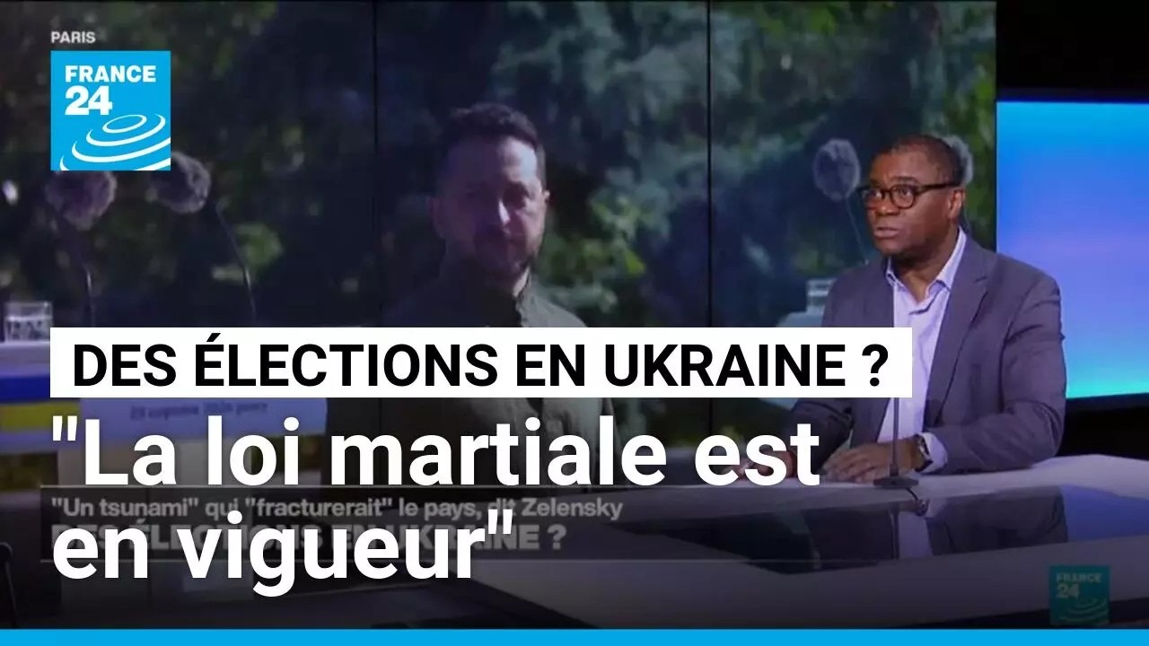 Illustration: Zelensky face à la pression des élections en pleine guerre