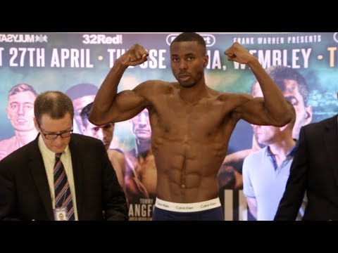 BIG SHAK! - SHAKIEL THOMPSON v NELSON ALTAMIRANO **OFFICIAL** WEIGH-IN VIDEO / WEMBLEY SSE ARENA